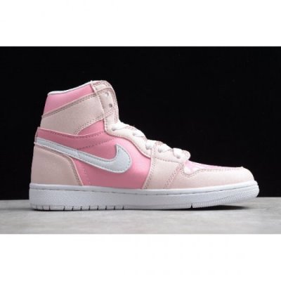 Nike Bayan Air Jordan 1 High Deadly Pembe Basketbol Ayakkabısı Türkiye - TEM2FZC8